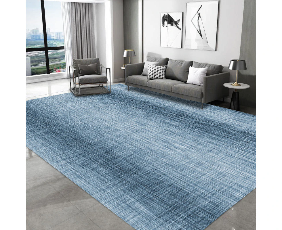 Modern Area Rug Carpet, Geometric Area Rugs Floor Carpet for Living Room, Contemporary Bedroom Tile Trellis Floorcover Indoor Carpet （100 x 200cm, FG-6049）