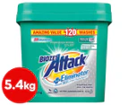 Biozet Attack + Eliminator Laundry Powder 5.4kg