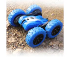 Remote Control Car Tires Changes Strong Motor Long Endurance Electric Race Stunt Car Birthday Gift - Blue