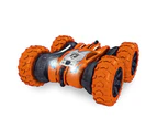 Remote Control Car Tires Changes Strong Motor Long Endurance Electric Race Stunt Car Birthday Gift - Orange