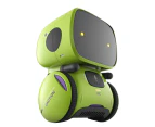 Smart Robot LED Light Voice Remote Control Eco-friendly Educational Kids Robot Toy for Children - Green