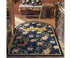 Modern Area Rug Carpet, Geometric Area Rugs Floor Carpet for Living Room, Contemporary Bedroom Tile Trellis Floorcover Indoor Carpet （100 x 200cm, FG-5744）