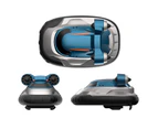 Hovercraft Toy Electric Remote Control 2.4G Wireless RC Boat for Children - Blue