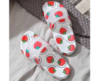 Cute Strawberry Fruit Kids Girls Summer Anti-slip Indoor Casual Flat Slippers