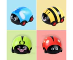 Cute Cartoon Animal Shape Fall Resistant Pushing Sliding Car Toys Kids Gift - Red