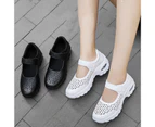 Women Summer Hollow Breathable Anti-slip Platform Air Cushion Shoes Sneakers