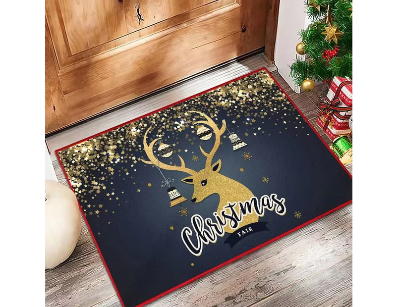 Christmas Kitchen Floor Mat Home Bedroom Living Room Kids Decor