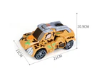 Transforming Dinosaur 2-In-1 Anti-Collision Intelligent Transform Dino Cars with Music LED Light for Kids