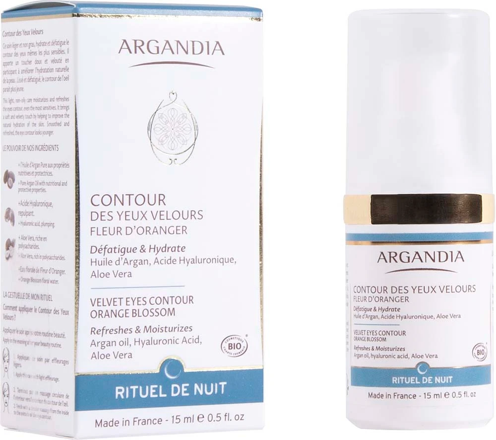 Argandia 15ml Velvet Eyes Contour with Orange Blossom