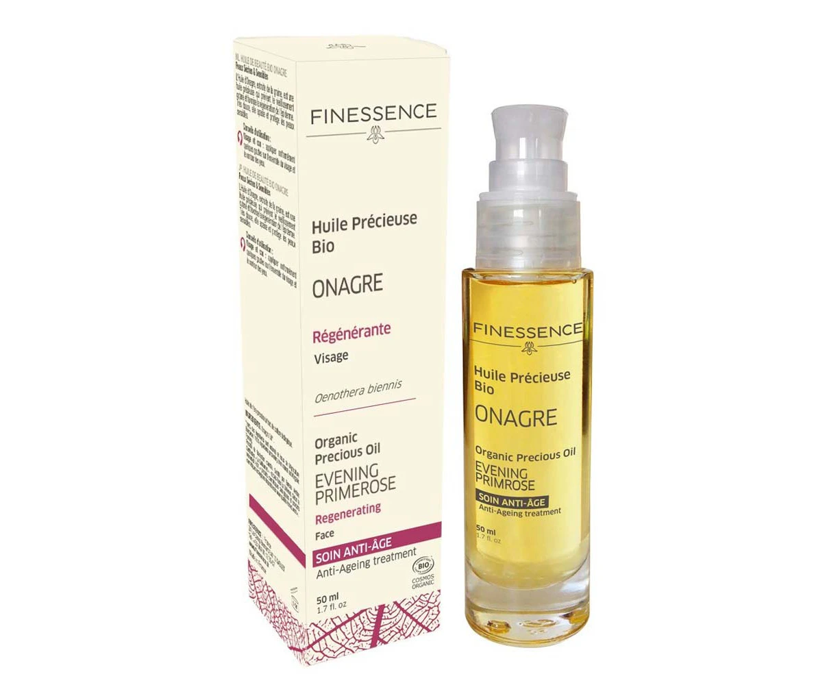 Finessence Certified Organic 50ml Vegetable Oil - Evening Primrose Oil