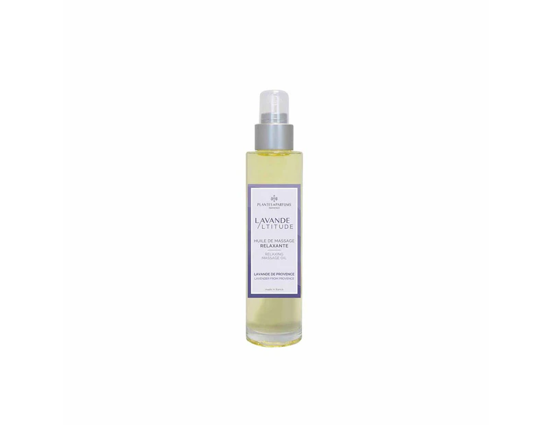 Plantes & Parfums 100ml Lavende Altitude Relaxing Massage Oil