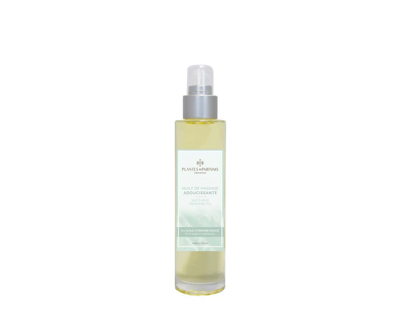 Plantes & Parfums 100ml Massage Oil - Soothing with Sweet Almond oil