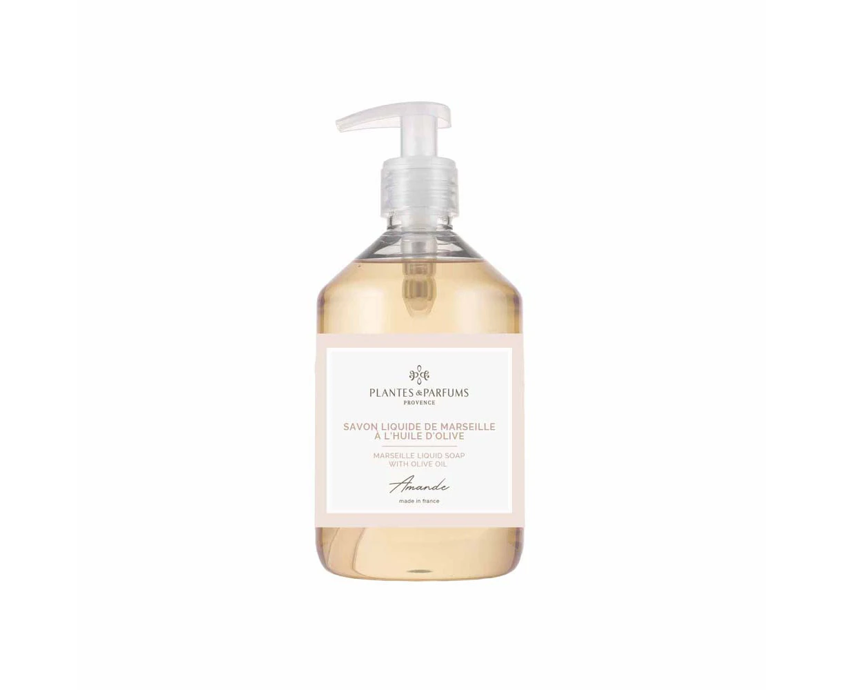 PLANTES & PARFUMS | Savon Liquide De Marseille - Almond Scented Liquid Soap (Amanda)