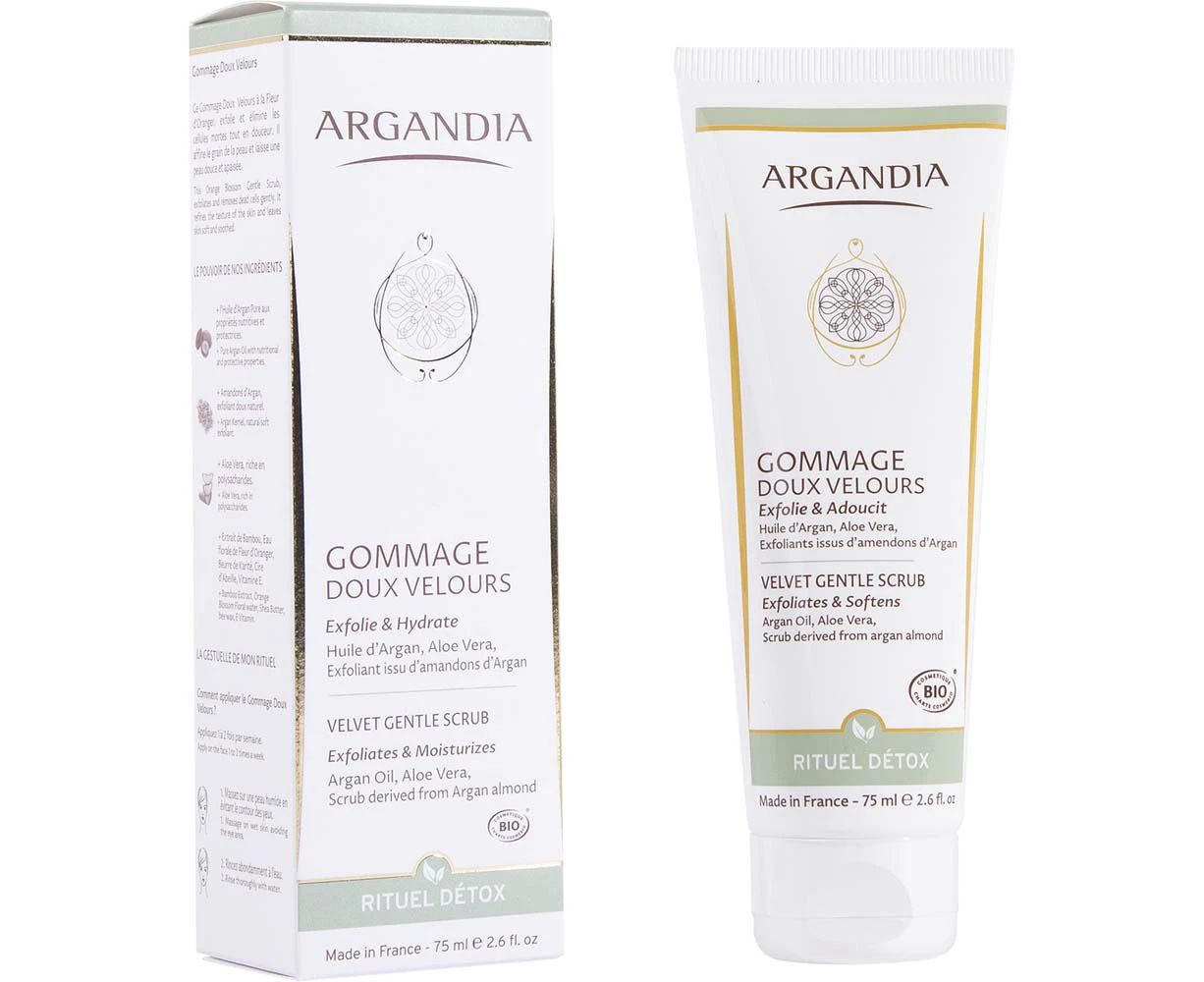 Argandia 75ml Velvet Gentle Scrub - Orange Blossom