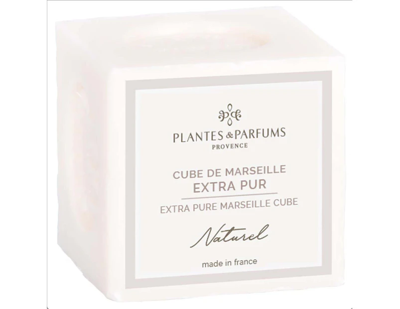 Plantes & Parfums Marseille 400g Cube Soap - Natural