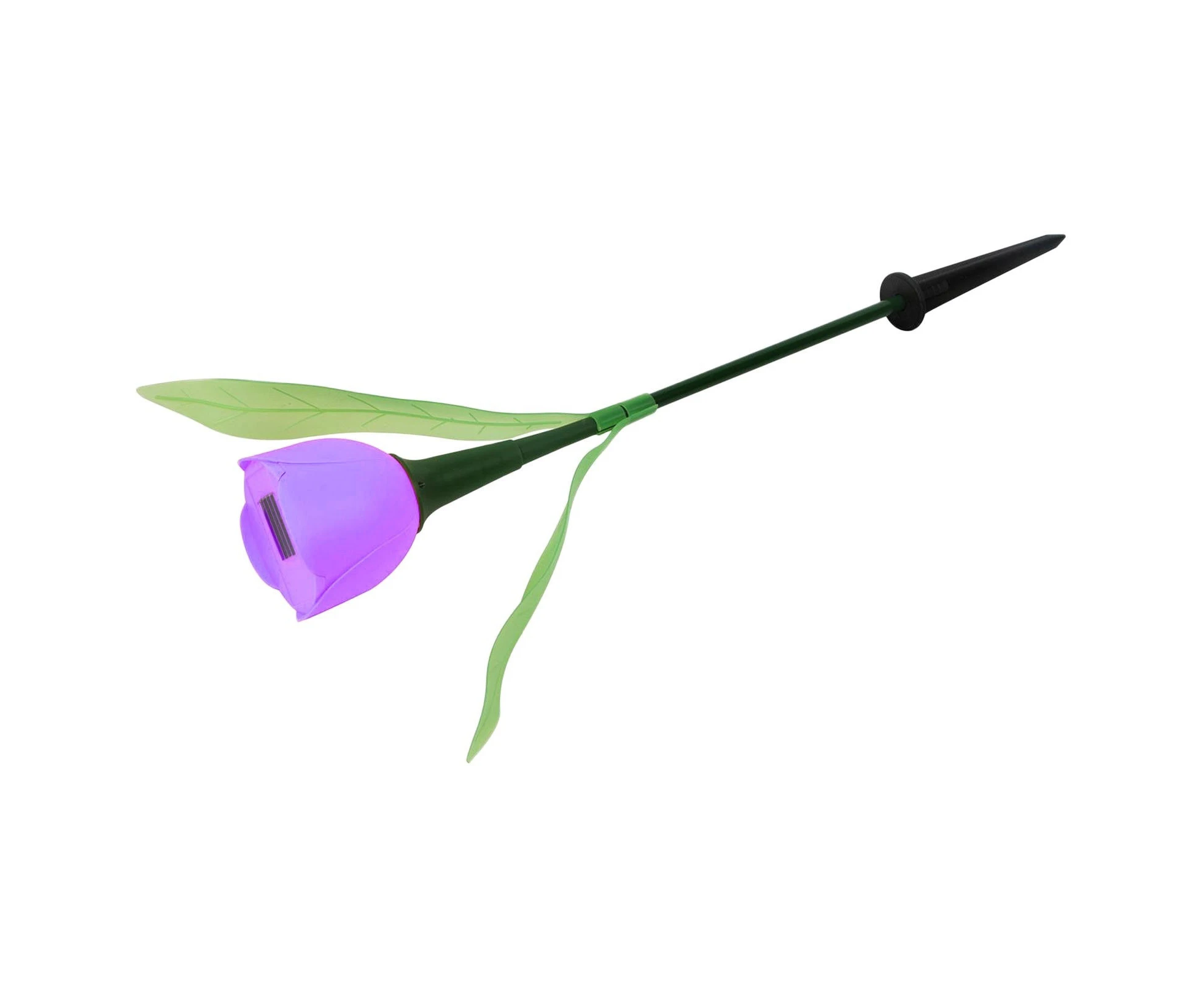 Solar Tulip Flower Decoration Lamp - Purple