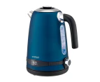 TODO 1.7L Stainless Steel Cordless Kettle Keep Warm Electric Led Water Jug - Blue