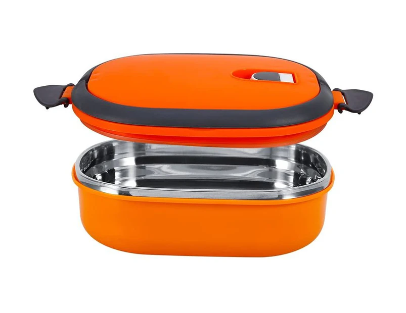 Adult Lunch Box, Children'S Lunch Box, Stainless Steel Insulation-Orange