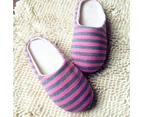 Women Men House Indoor Slippers Home Warm Cotton Velvet Shoes Sandals Anti-Slip