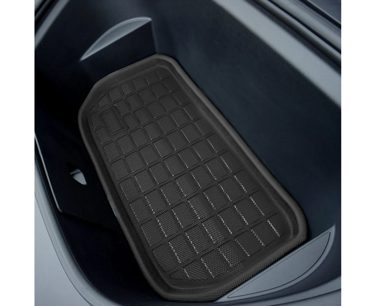 Manan Tesla Model Y Mat Front Trunk Liner 3D Car Carpets  Anti-Slip 2020-2022