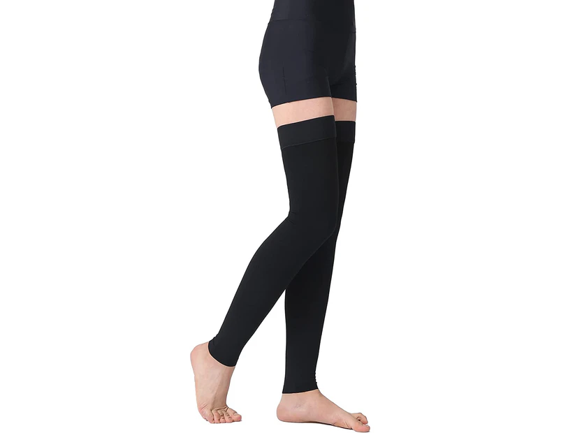 Compression Tights for Women 20-30 mmHg for Varicose Veins - Black