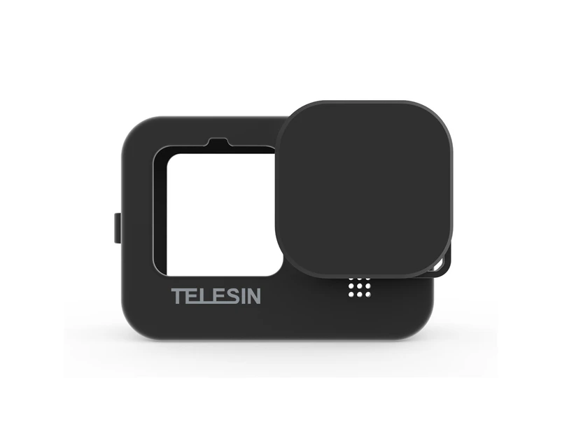 Telesin Silicone Protective cover/Lens Cover/Lanyard for GoPro HERO9/10/11 Black/12
