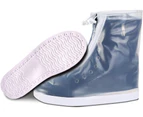 Shoes Cover Waterproof Sand Control Non-Slip Shoes Cover Reusable Rain Snow Boots Overshoes -XXL(Women 9.5-11.5 Men 7.5-9.5) White - XXL(Women 9.5-11.5 Men 7.5-9.5)