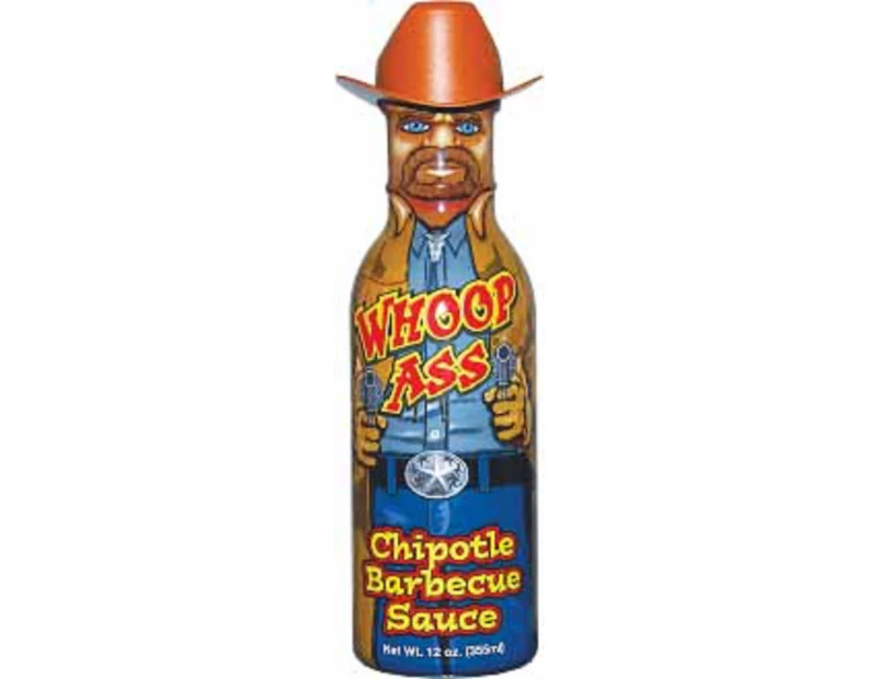 WhoopAss Chipotle BBQ Sauce 355ml