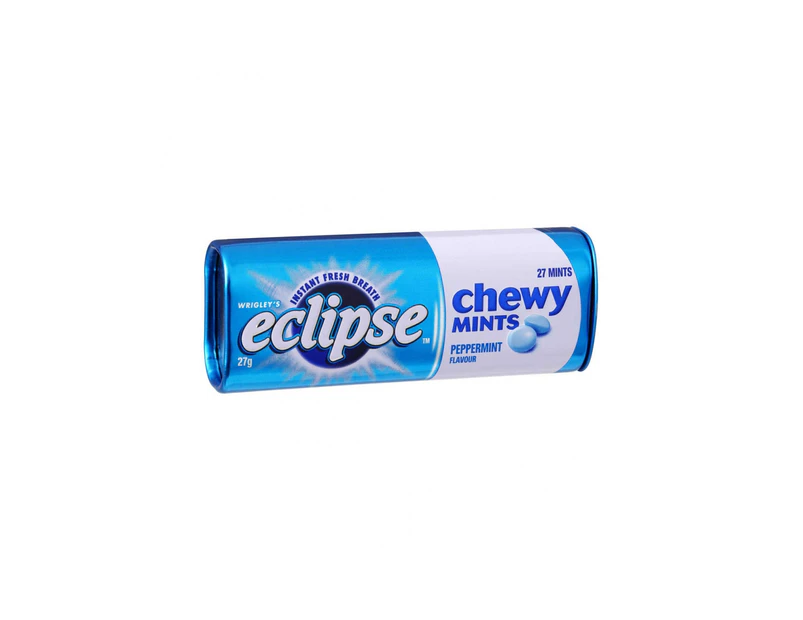 Wrigley Eclipse Chewy Peppermint Mints x 20