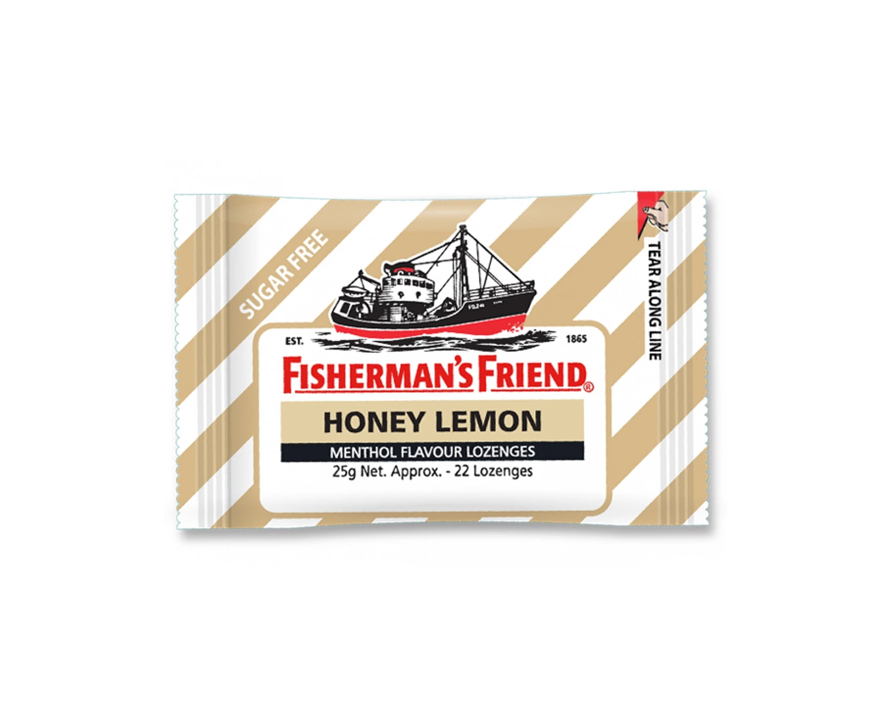 12 x Fishermans Friend Honey Lemon Sugar Free 25g x 12