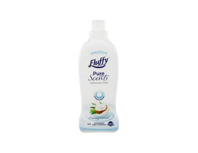 Fluffy Pure Scents Fabric Clothing Softner 1l x 8