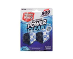 6 x White King In Cistern Block Bleach & Blue 2 Pack 50gm x 6