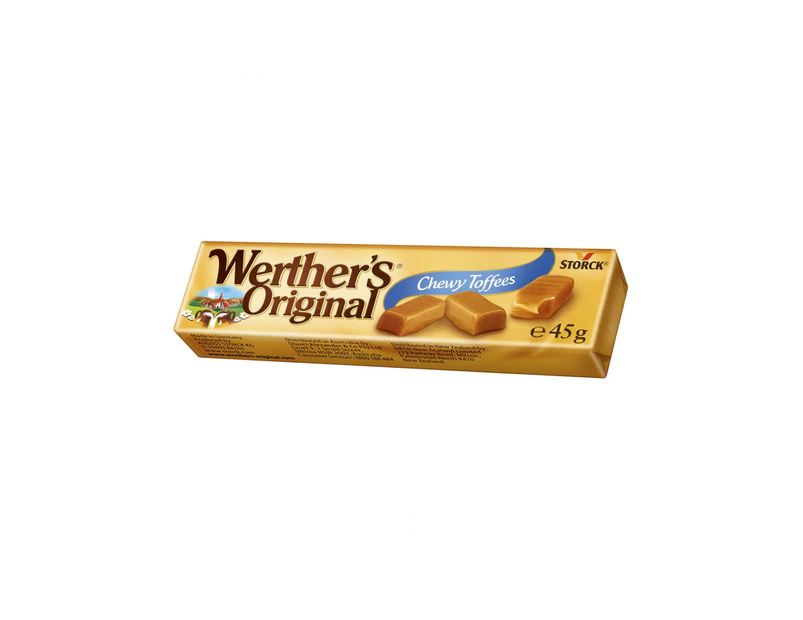 Werthers Toffee Chewy 45g x 24