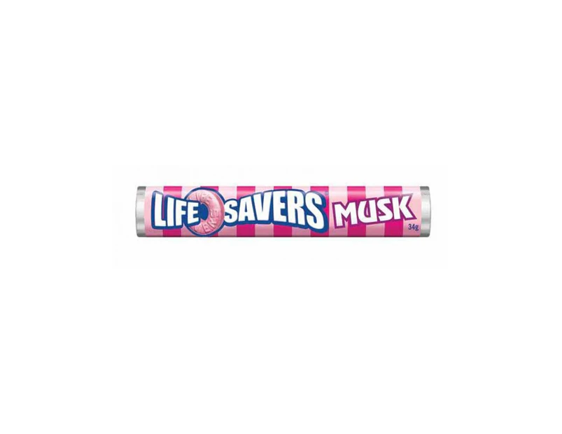 Wrigley Lifesavers Musk 34g x 24