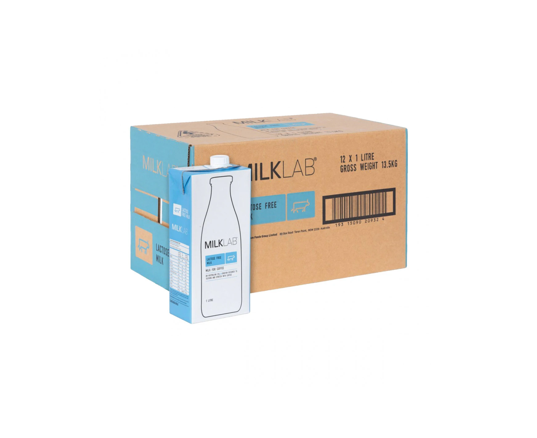 Milk Lab Lactose Free Milk 1l x 1