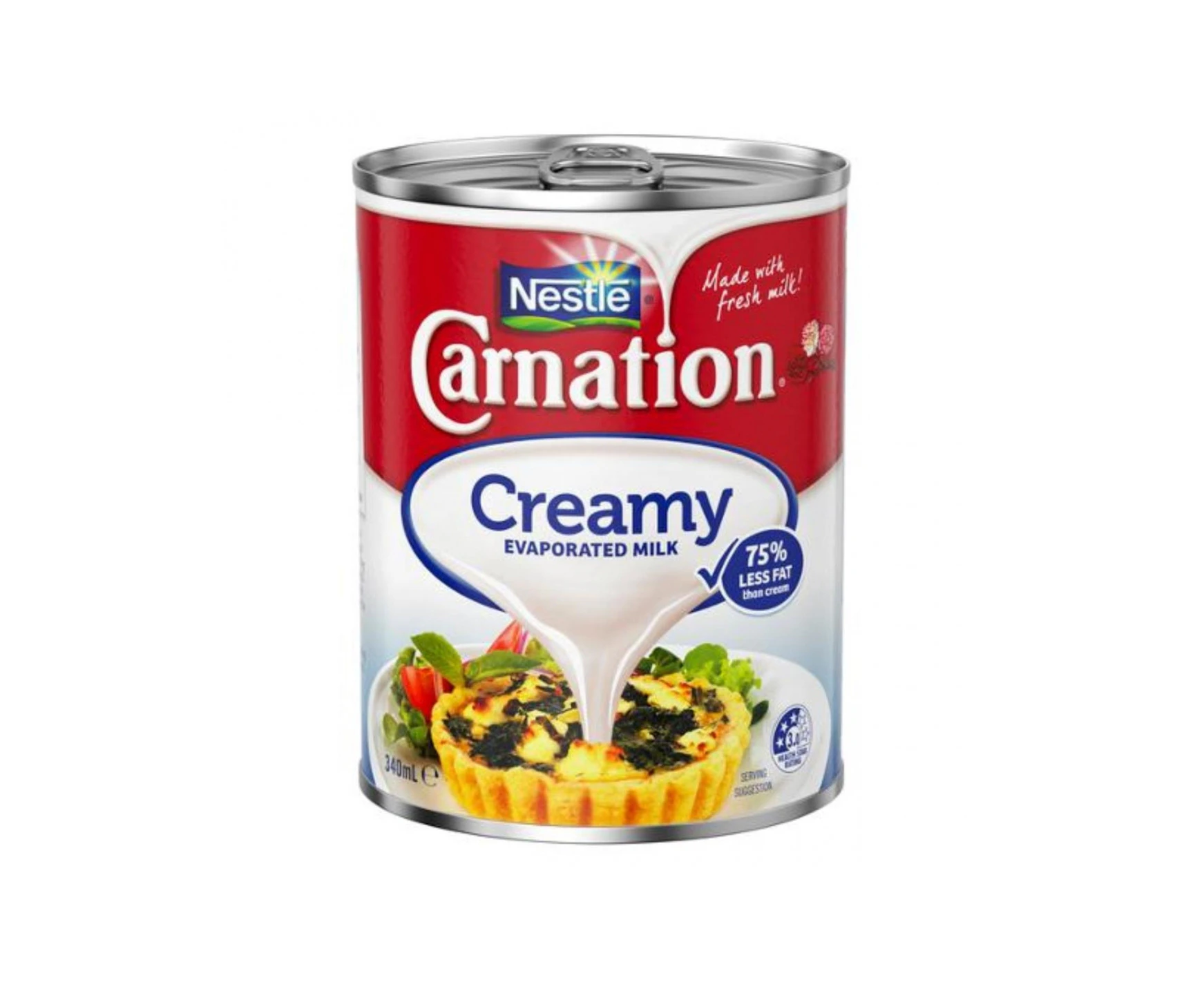 Carnation Full Cream Evaporated Carnation Milk 340ml x 18