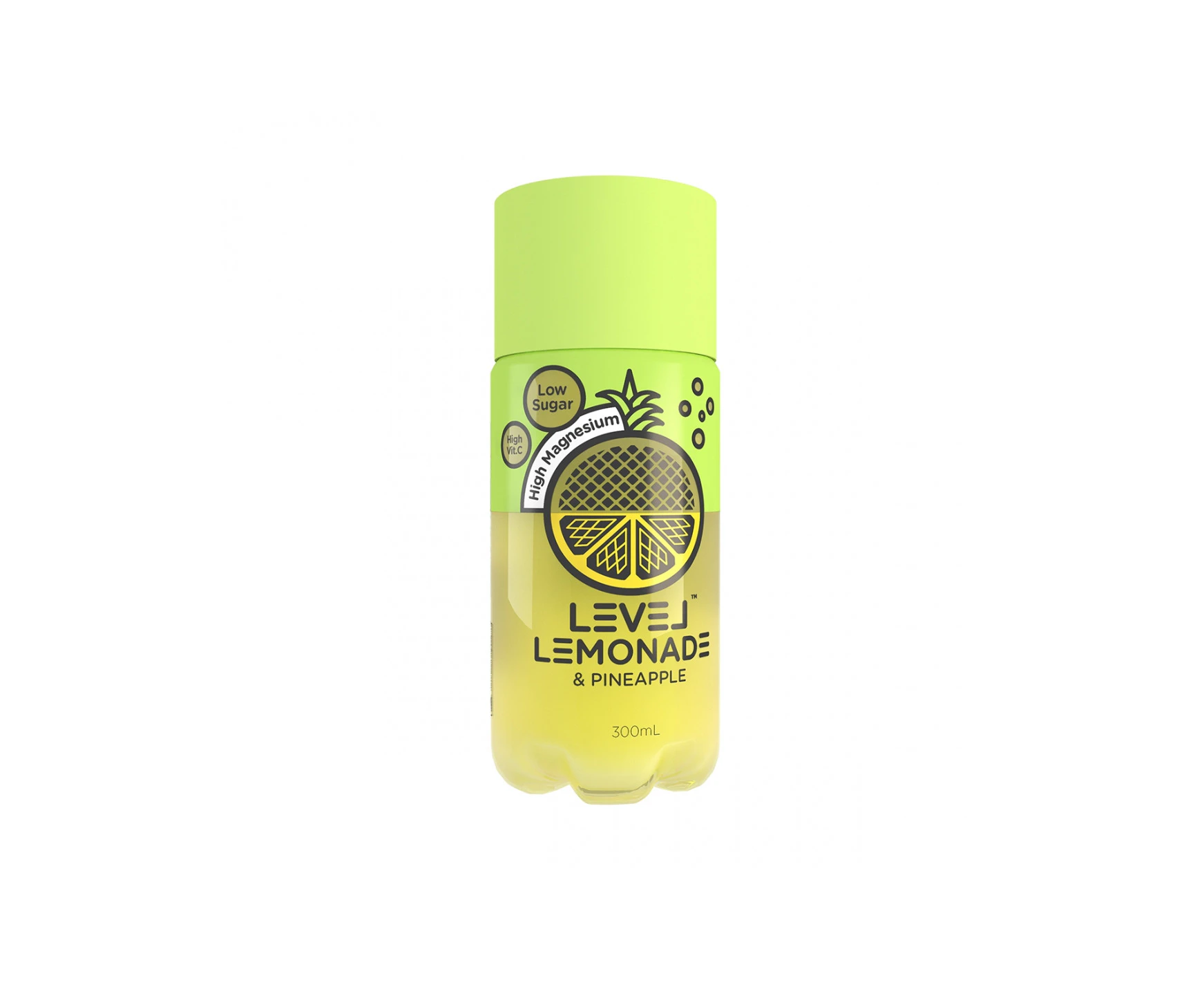 Level Lemonade Pineapple 300ml x 6