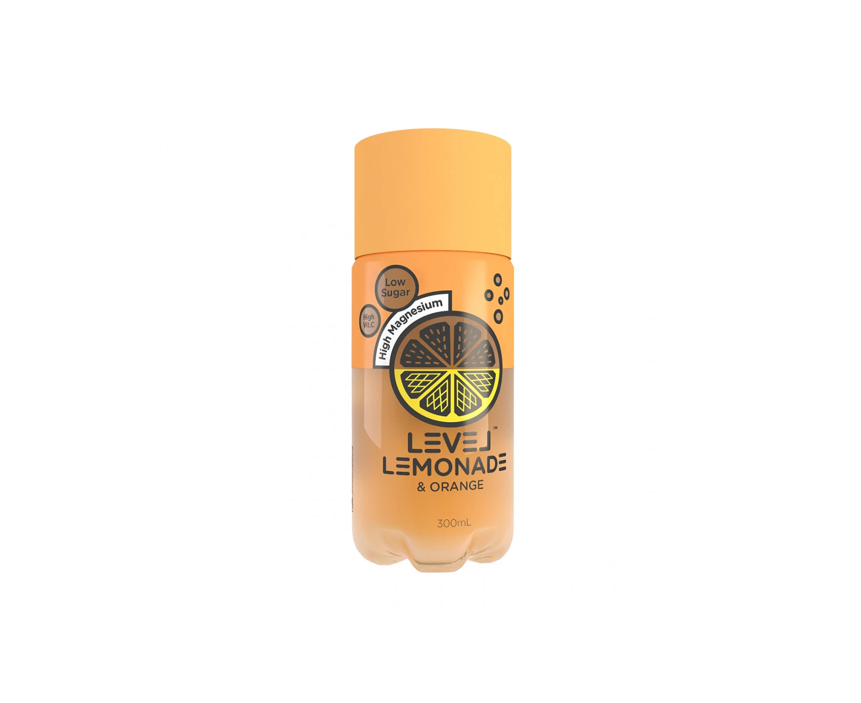 Level Lemonade Orange 300ml x 6