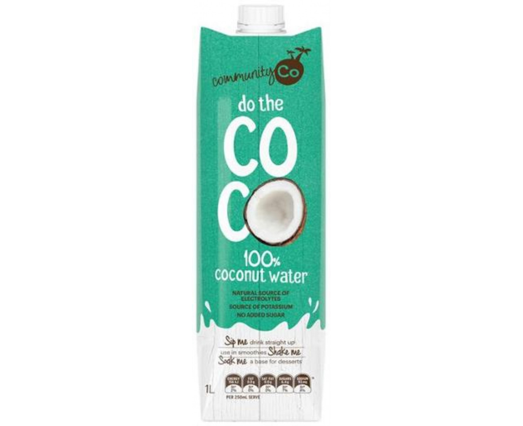 Community Co Coconut Water 1l x 12 | Catch.com.au