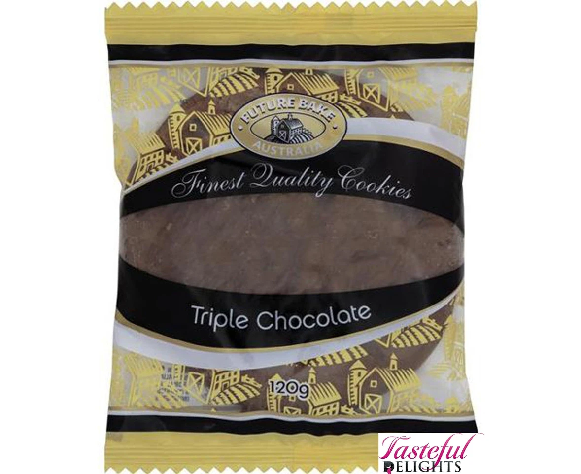 Future Bake Triple Chocolate Cookie 120gm x 12