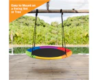 Costway Giant Tree Swing - 100cm / Rainbow / Yard Play Equipment