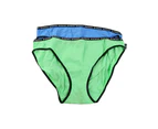 2 Pairs X Bonds Womens Hipster Bikini Underwear Briefs 32K Cotton/Elastane - Pack 32K