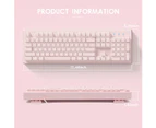 Pink 7 Color Led Backlit Keyboard 104 Keys Silent Backlit Keyboard 19 Keys Gaming Keyboard Waterproof Wired Usb