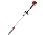 Giantz 62CC Pole Chainsaw Hedge Trimmer 12in Chain Saw 5.6m Long Reach Red