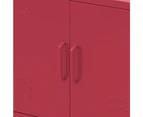 ArtissIn Buffet Sideboard Metal Cabinet - BASE Pink