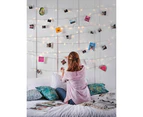 10M 100 Led Fairy Lights With 50 Photo Clips, Usb String Lights For Photo Wall Bedroom Decor And Birthday Party, Warm White