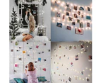 10M 100 Led Fairy Lights With 50 Photo Clips, Usb String Lights For Photo Wall Bedroom Decor And Birthday Party, Warm White