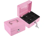 High Quality Money Clip Security Box Stainless Steel Medicine Holder With Pink Key
