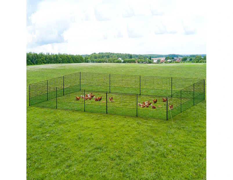 i.Pet Chicken Fence Electric 50Mx125CM Poultry Netting