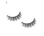 1 Pair False Eyelash 3D Effect Extension Thick Professional Makeup Individual Cluster Eyelashes for Girl-1